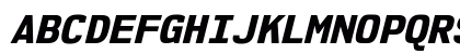 NK57 Monospace ExtraBold Italic NK57 Monospace ExtraBold Italic