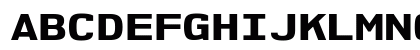 NK57 Monospace Expanded ExtraBold NK57 Monospace Expanded ExtraBold