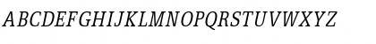 Eggo Condensed Italic Font