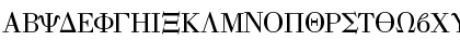 EisagoGreekSSK Regular Font EisagoGreekSSK Regular Font