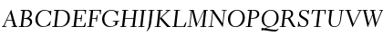 Elante Italic Font