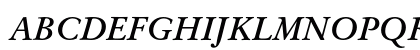 Original Garamond Bold Italic Original Garamond Bold Italic