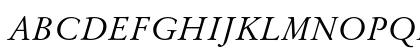 Original Garamond Italic Original Garamond Italic