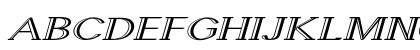 Perilon Extra-expanded Italic Perilon Extra-expanded Italic