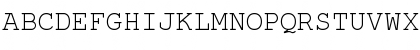 ER Courier Regular Font