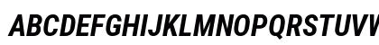 Roboto Condensed Bold Italic Roboto Condensed Bold Italic