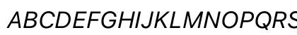 SF Pro Text Regular Italic SF Pro Text Regular Italic