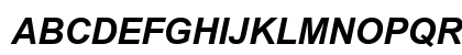 Arial HU Bold Italic Arial HU Bold Italic