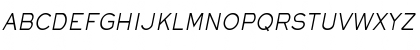 Eye glass Condensed Italic Font