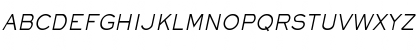 Eyeglass-Condensed Italic Font