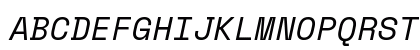 SpaceMono NF Italic SpaceMono NF Italic