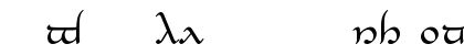 Tengwar-Elesil Regular Tengwar-Elesil Regular