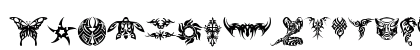 tribal tattoo font Regular
