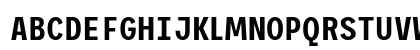 Trispace SemiCondensed SemiBold Regular
