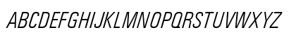 Univers Light Condensed Italic Univers Light Condensed Italic