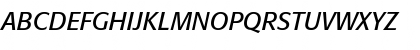 Formata Italic Font