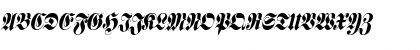 FrankCondensed Italic Font