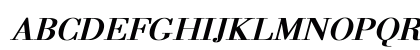 Bodoni Bold Italic Bodoni Bold Italic