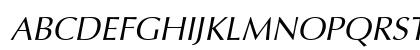 Optima RomanItalic Optima RomanItalic