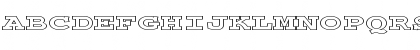 FZ BASIC 54 HOLLOW EX Bold Font