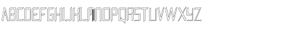 FZ DIGITAL 8 HOLLOW Normal Font