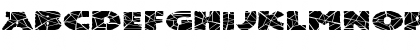 FZ JAZZY 24 CRACKED EX Normal Font