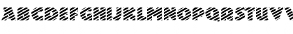 FZ JAZZY 24 STRIPED Normal Font