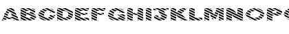 FZ JAZZY 36 STRIPED EX Normal Font