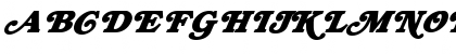 FZ JAZZY 47 ITALIC Normal Font