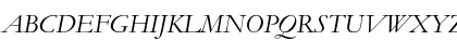 Garamond MT Italic Font