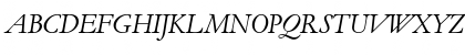 Garamond Becker No5 Italic Font