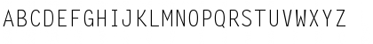 GE Monograph Fixed Width Regular Font