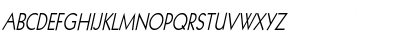 Geo112Thin Italic Font