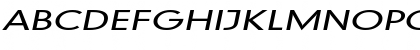 Geo579Extended Italic Font Geo579Extended Italic Font