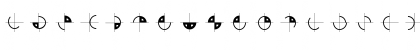 GeometricGlyphs Regular Font GeometricGlyphs Regular Font