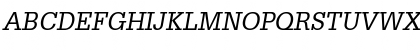 Glypha LT Italic Font