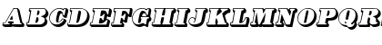 HankyShadow Italic Font