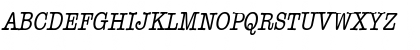 Headline Condensed Italic Font Headline Condensed Italic Font