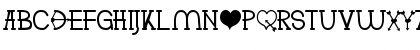 Heart2Heart Becker Normal Font