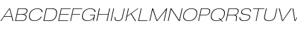 HeliosExtThin Regular Font HeliosExtThin Regular Font