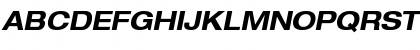 Helvetica Neue LT Com 73 Bold Extended Oblique Font