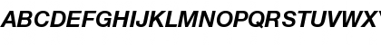 Helvetica Neue LT Com 76 Bold Italic Font