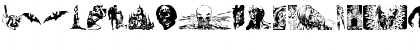 Horror Dingbats Eerie Edition Regular Font Horror Dingbats Eerie Edition Regular Font