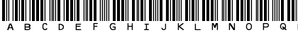 IDAutomationHC39M Regular Font