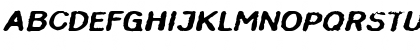 InkbleedExtended Oblique Font