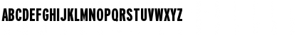 Interstate BlackCompressed Font