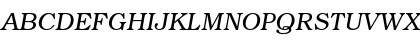 ITC Bookman SWA Light Italic Font