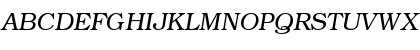 Bookman S Light Italic Font
