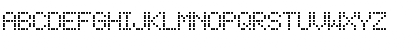 Square Dot-Matrix Regular Font Square Dot-Matrix Regular Font