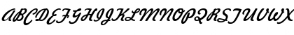 Jott43 Italic Font